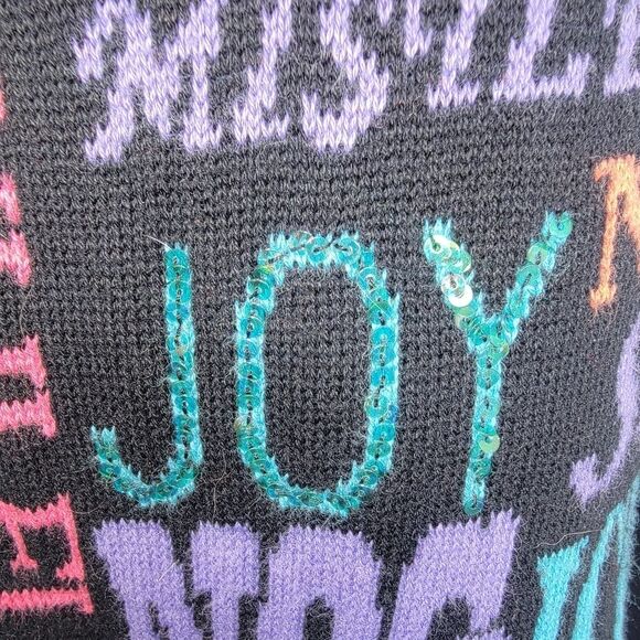 Coldwater Creek Vintage Holiday Christmas Cardigan Sweater size Medium - Picture 3 of 6